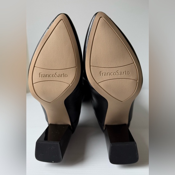 NEW Franco Sarto Women's Knee High Boots High Heel Black Size 8 - Picture 7 of 10